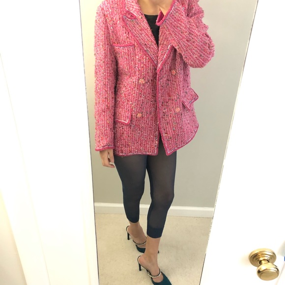 Calvin Klein mesh see trough dance performance cropped leggings thighs teal - Picture 1 of 8